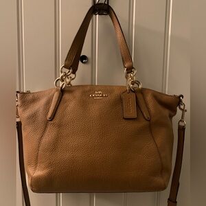 Coach shoulder bag with handles Kelsey satchel